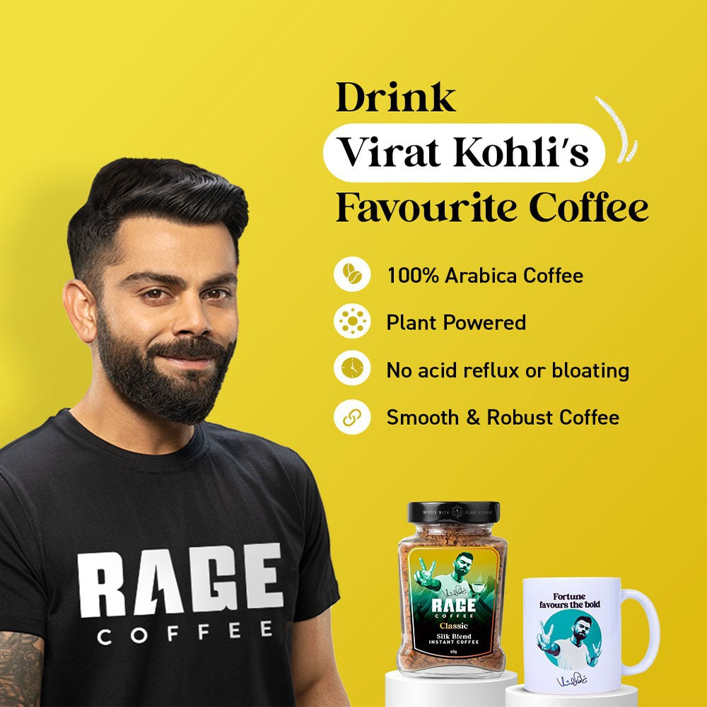Rage Coffee Classic Silk Blend Instant Coffee : 60 g
