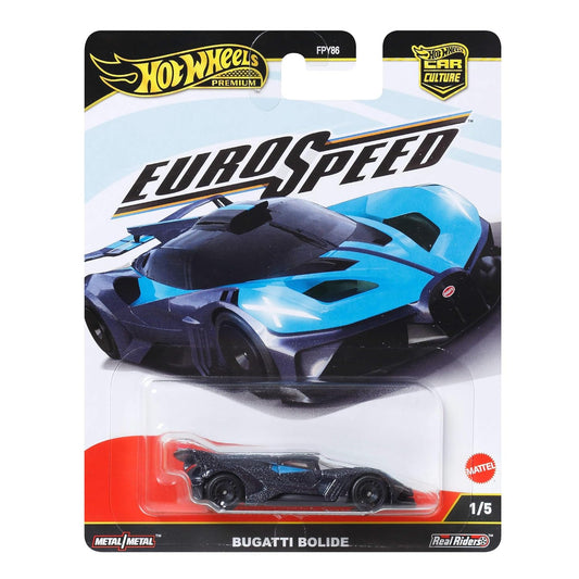 Bugatti Bolide (Blue) – Hot Wheels Premium Euro Speed by Mattel - Imported - Prithvi Enterprises