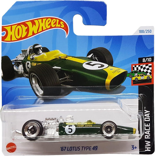 67 Lotus Type 49 Die-Cast Model by Mattel