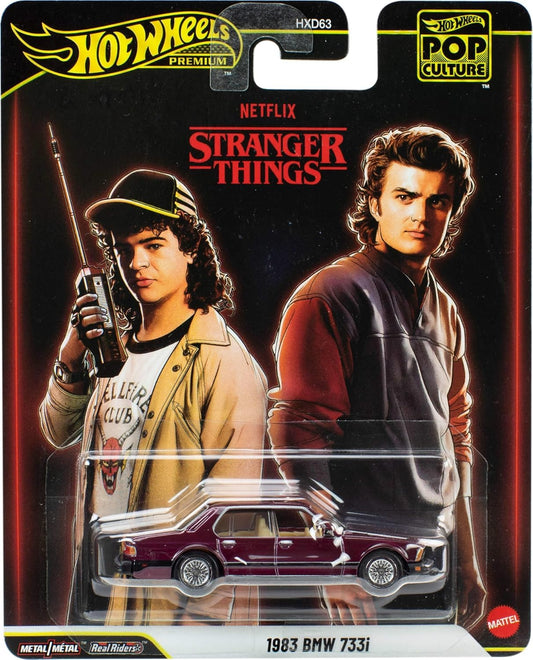 1983 BMW 733i (Maroon) – Hot Wheels Premium Pop Culture by Mattel - Imported - Prithvi Enterprises