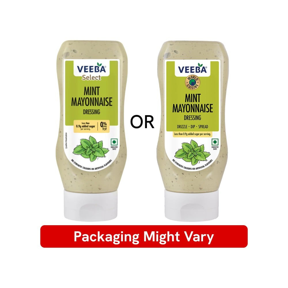 Veeba Mint Flavoured Mayonnaise - Pack of 2 : 2 x 300 g