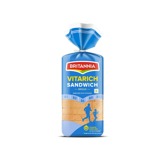 Britannia Vitarich Sandwich White Bread : 350 g