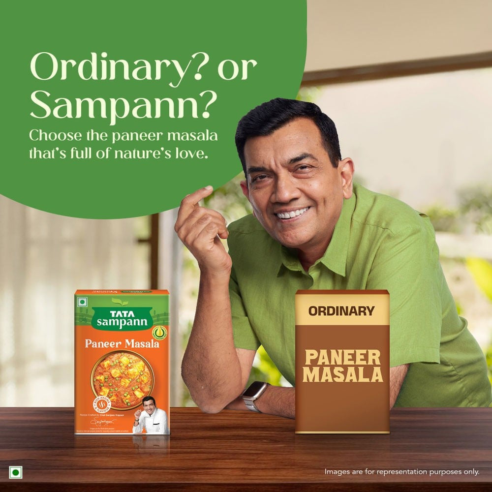 Tata Sampann Paneer Masala Powder with Natural Oils : 100 g