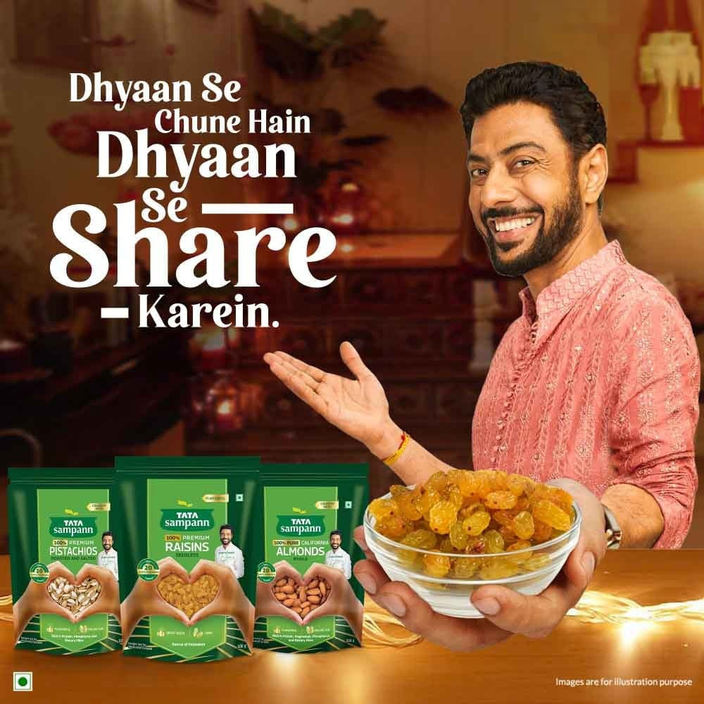 Tata Sampann Seedless Raisins (100% Pure Premium) : 200 g