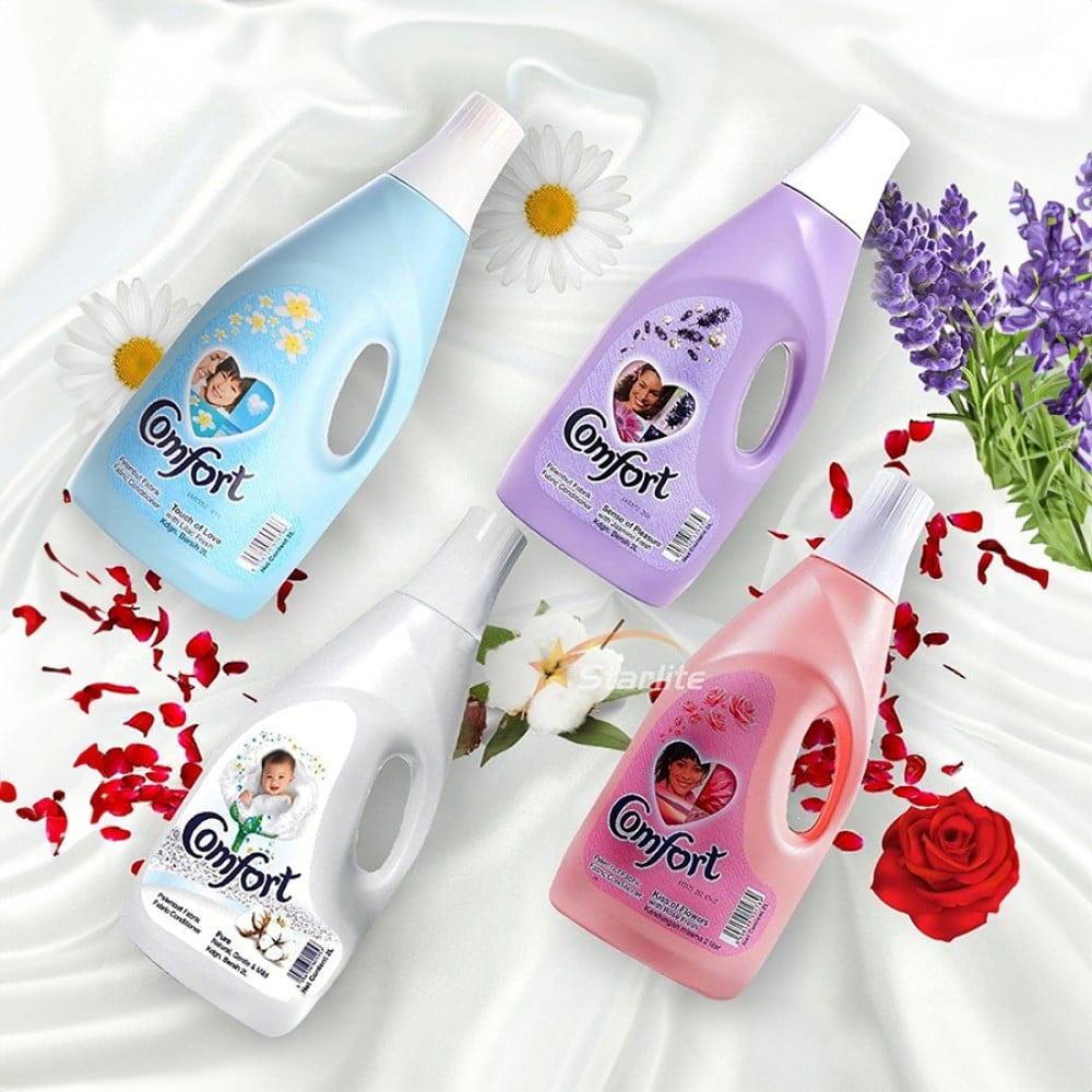 Comfort Touch of Love with Lilac Fresh Fabric Conditioner : 2 ltr