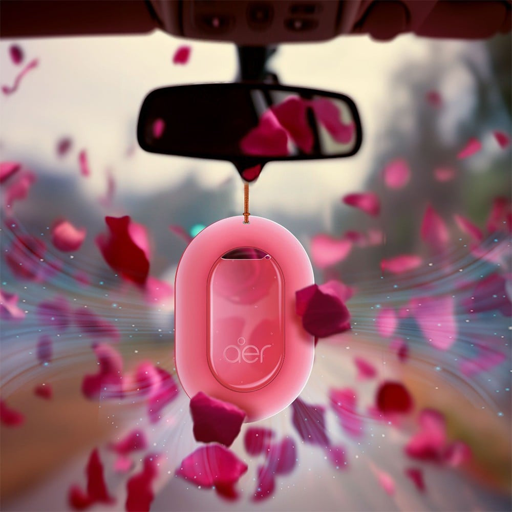 Godrej Aer O - Hanging Car Freshener (Assorted Fragrance) : 22.5 g (7.5 g x 3 )