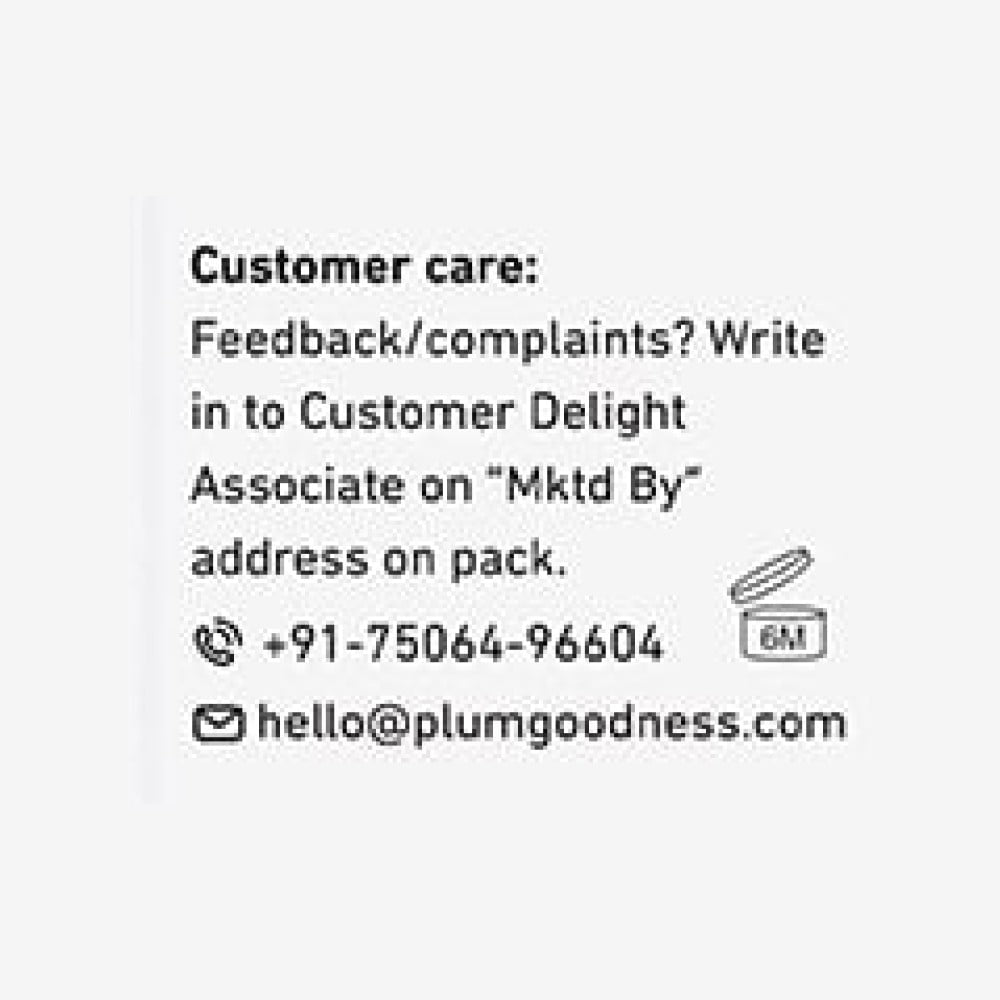 Plum Oat & Ceramide 1% Barrier Love Face Cream : 50 g