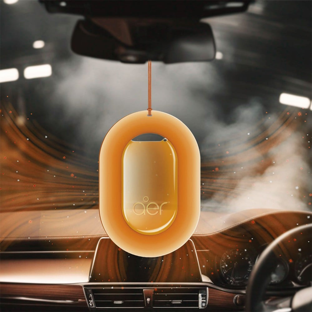 Godrej Aer O - Hanging Car Freshener (Assorted Fragrance) : 22.5 g (7.5 g x 3 )