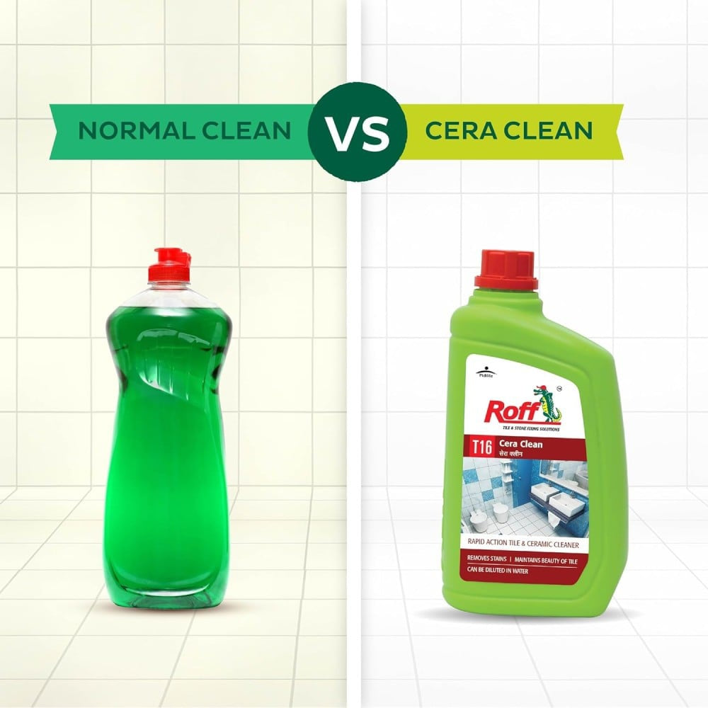 Pidilite Roff Cera Clean Advanced Tile & Floor Cleaner - Pack of 2 : 2 x 1 ltr