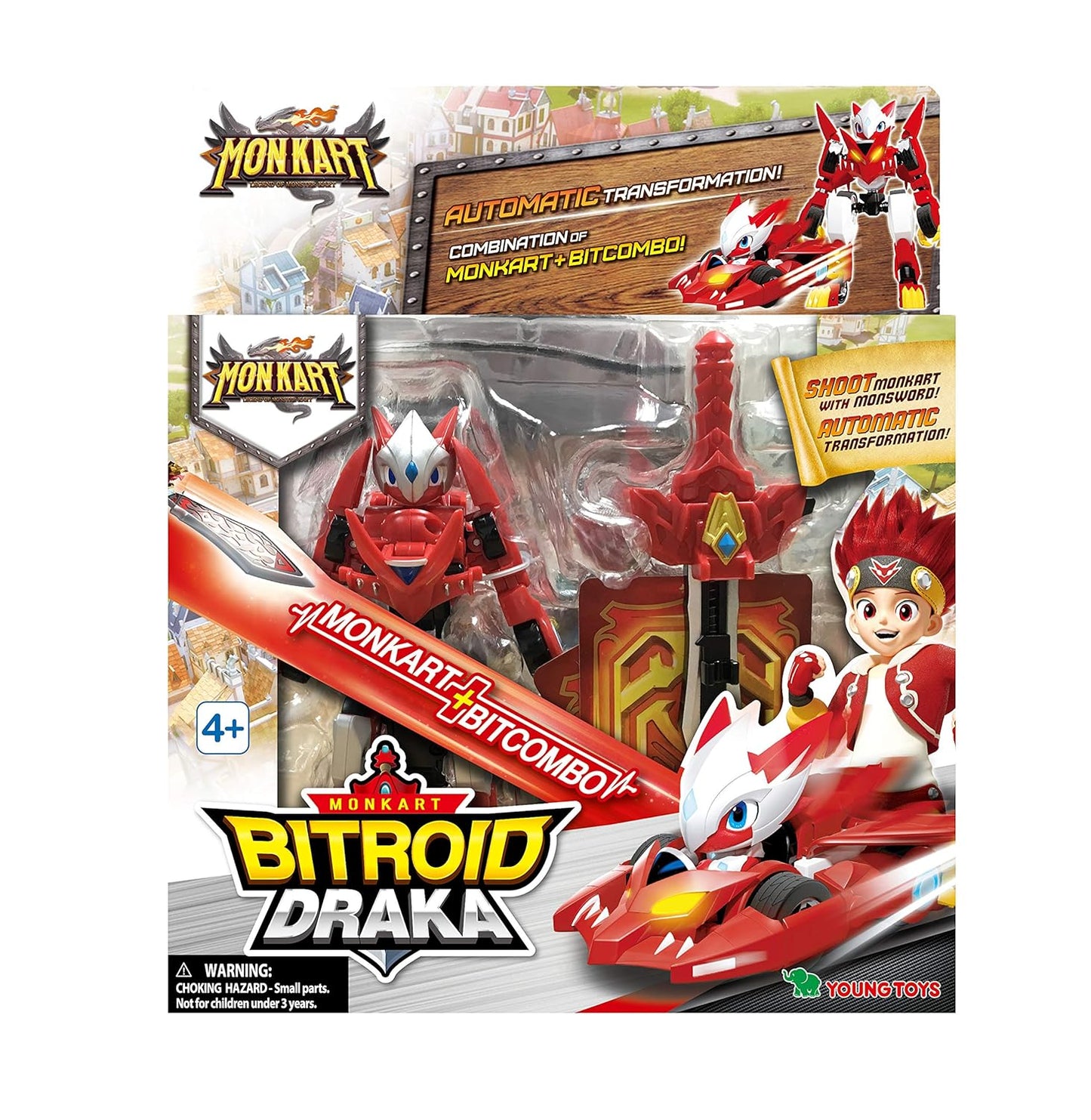 Monkart Bitroid Draka 4 Toy