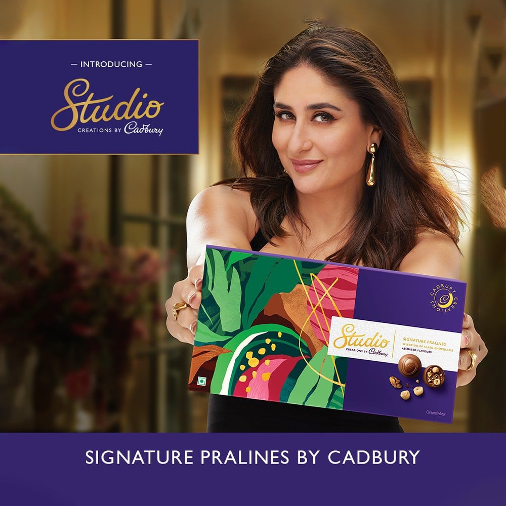 Cadbury Studio Chocolat A L'Orange Signature Pralines Chocolate Gift Pack : 130 g (10 x 13 g)