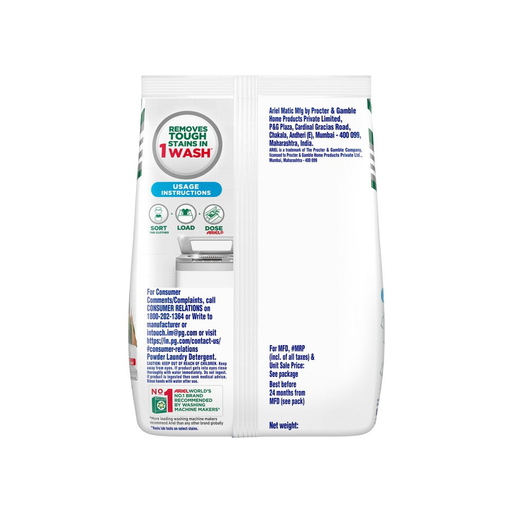 Ariel Front Load Detergent Powder : 2 kg