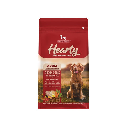 HUFT Hearty Oven-Baked Dry Adult Dog Food with Chicken, Duck & Brown Rice : 250 g