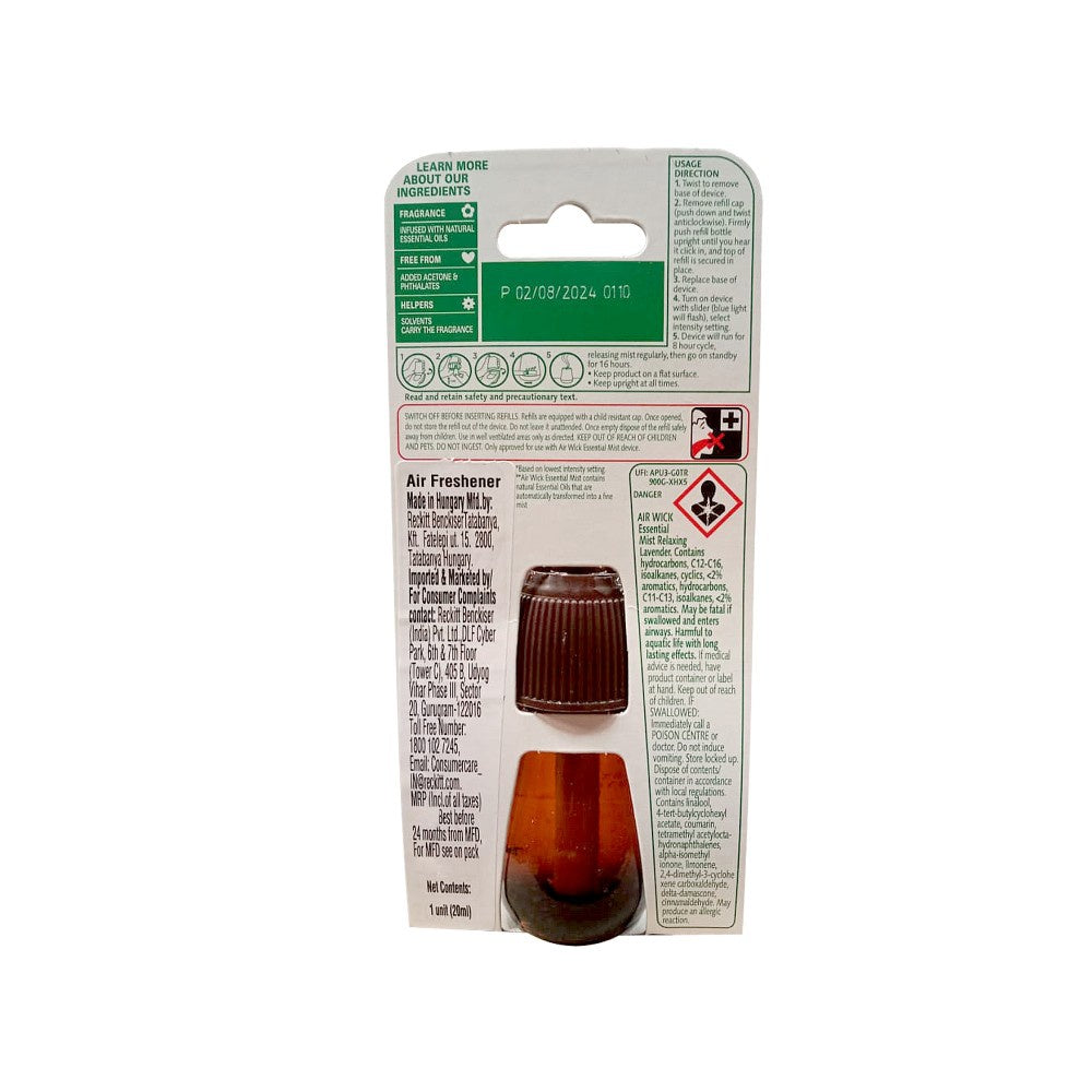 Airwick Essential Mist Peony & Jasmine Air Freshener : 20 ml