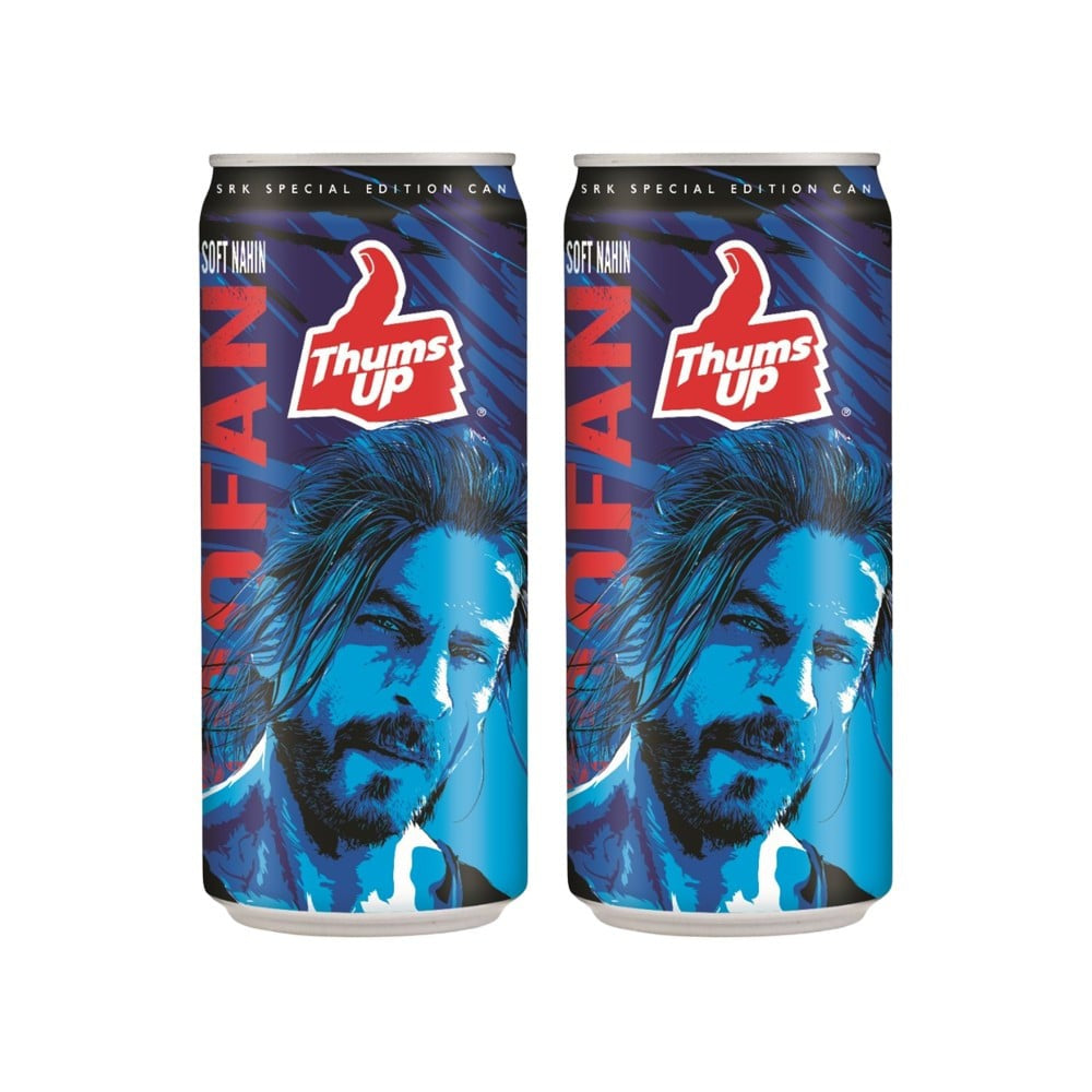 Thums Up Cola Soft Drink (300 ml) - Pack of 2 : 2 x 300 ml