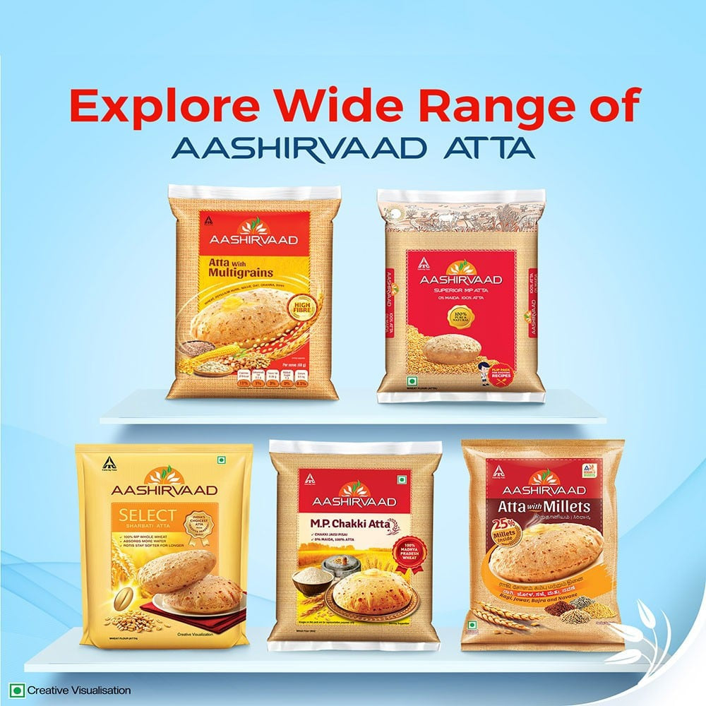 Aashirvaad Sugar Release Control Atta : 5 kg