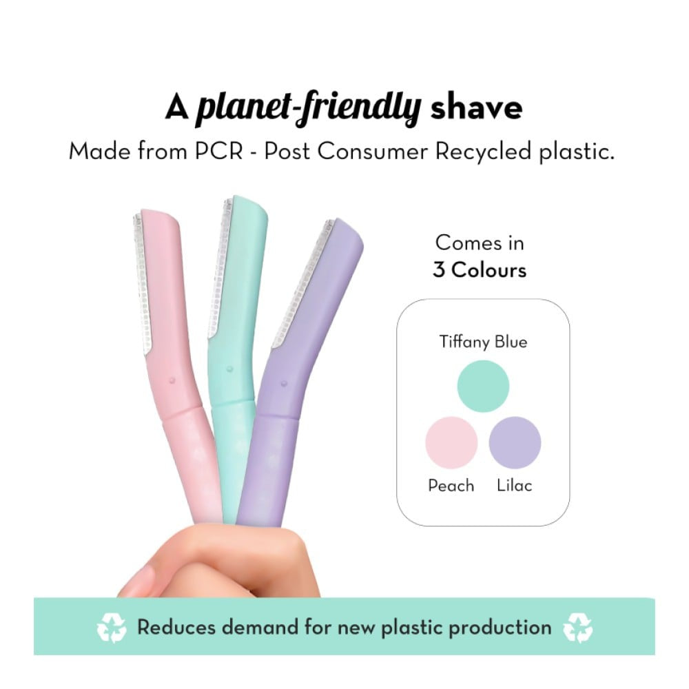 Plush Flawless Face Razor : 1 pack (3 pieces)