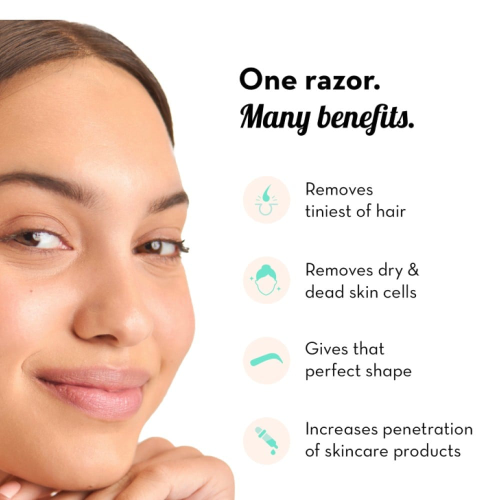Plush Flawless Face Razor : 1 pack (3 pieces)