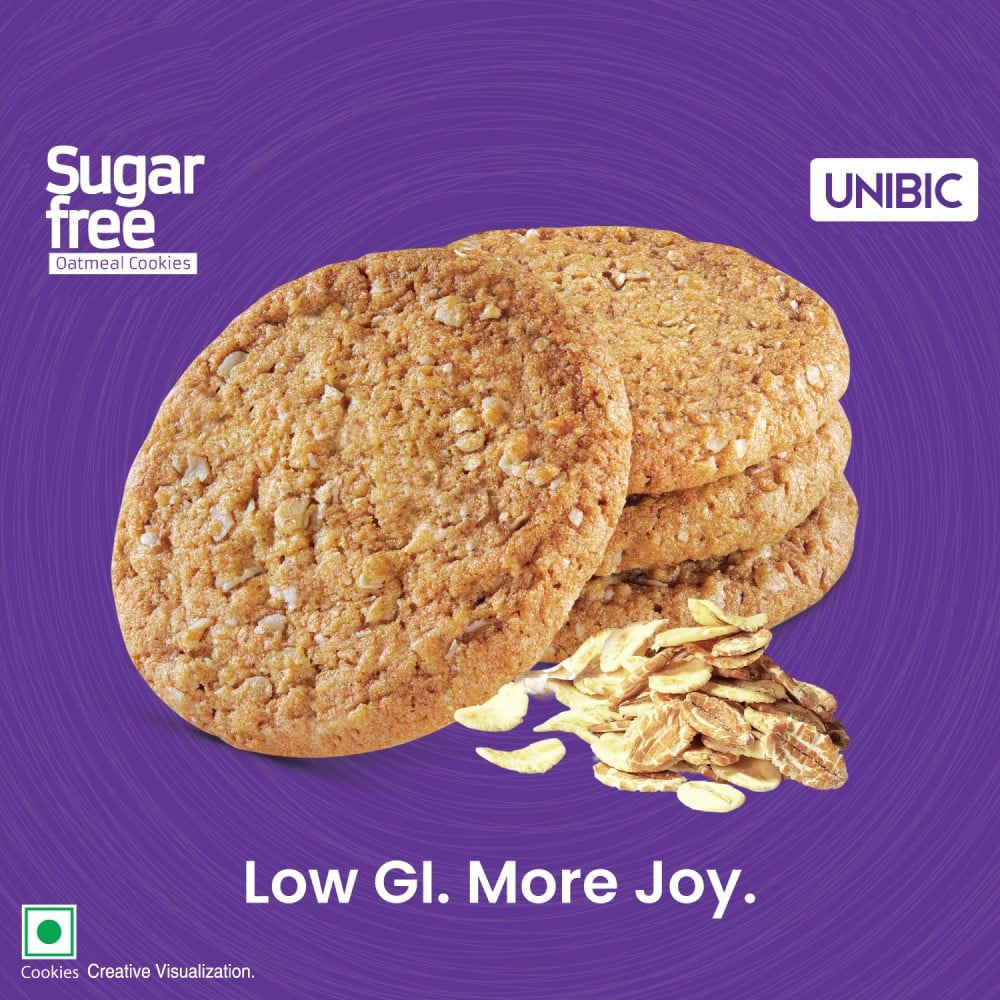 Unibic Sugar Free Oatmeal Cookies : 75 g
