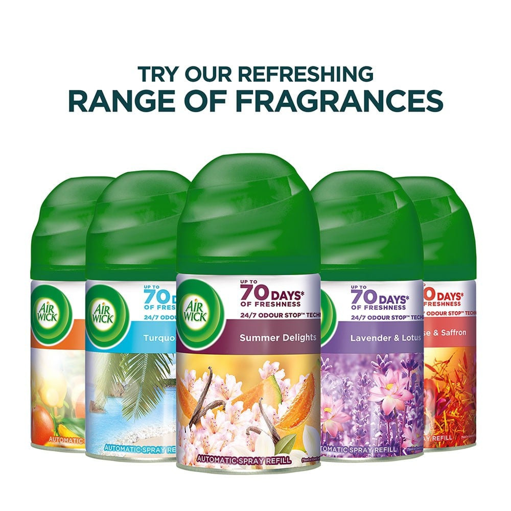 Airwick Freshmatic Automatic Air Freshener Refill (Lavender & Lotus) : 250 ml