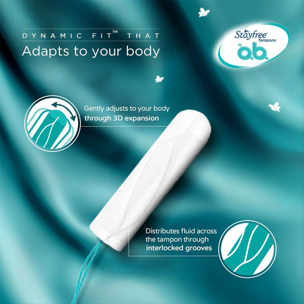 Stayfree Pro Comfort Tampons (by OB) : 20 pieces
