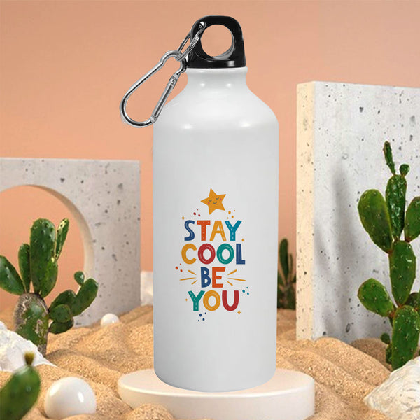 Stay Cool Be You: Printed Sipper Bottle | 600ml