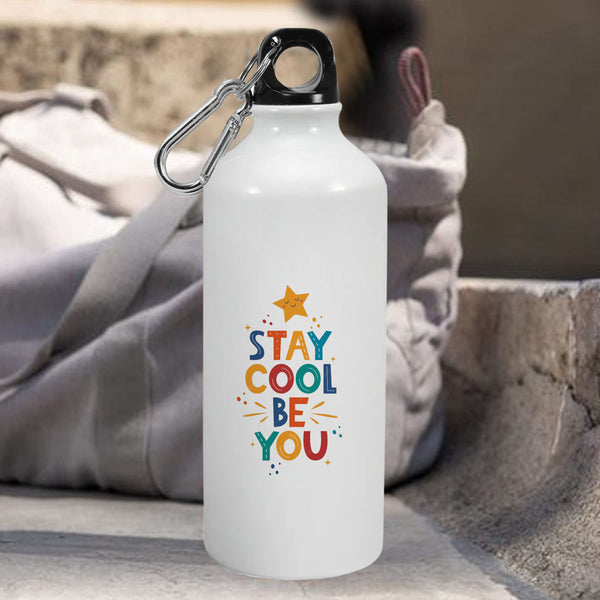 Stay Cool Be You: Printed Sipper Bottle | 600ml