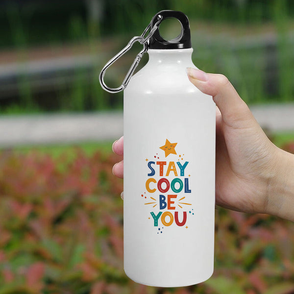 Stay Cool Be You: Printed Sipper Bottle | 600ml