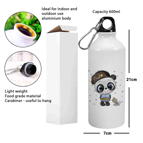 Cool Panda: Printed Sipper Bottle | 600ml