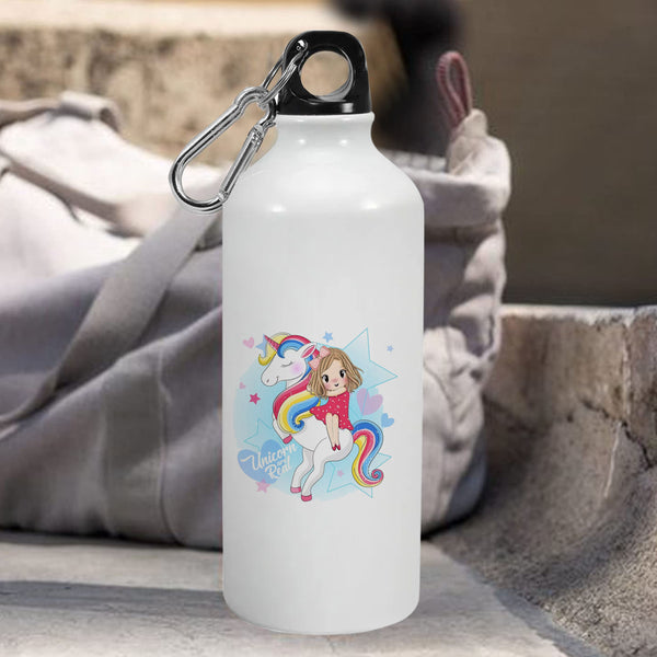 Unicorns Are Real: Printed Sipper Bottle | 600ml