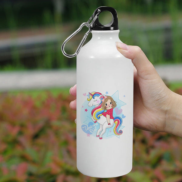 Unicorns Are Real: Printed Sipper Bottle | 600ml