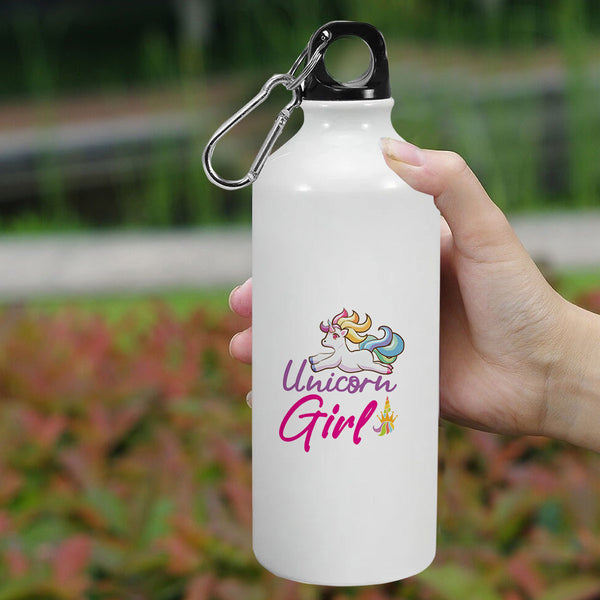 Unicorn Girl: Printed Sipper Bottle | 600ml