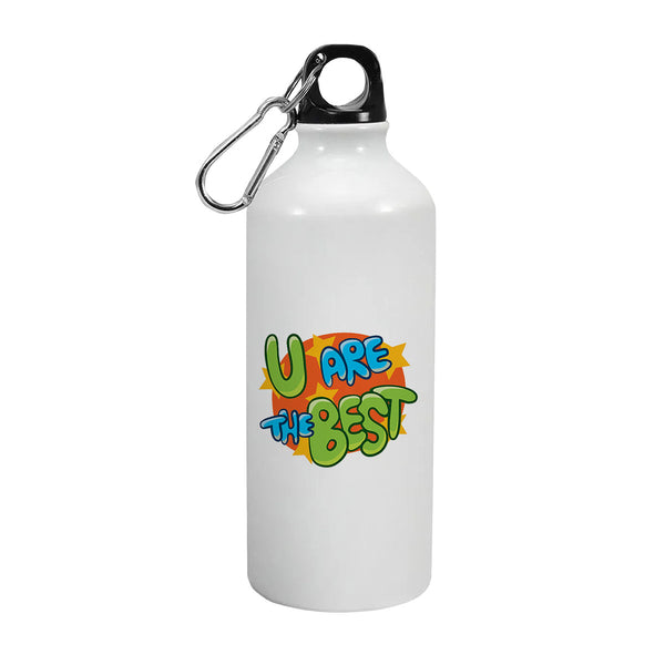 U are the best: Printed Sipper Bottle | 600ml