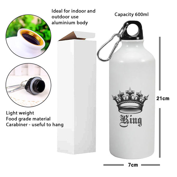 King: Printed Sipper Bottle | 600ml