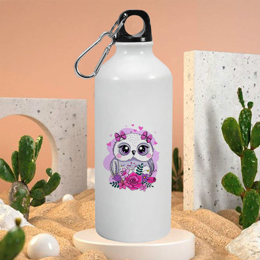 Cute Baby Owl: Printed Sipper Bottle | 600ml