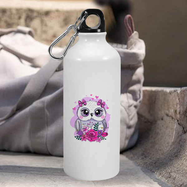 Cute Baby Owl: Printed Sipper Bottle | 600ml