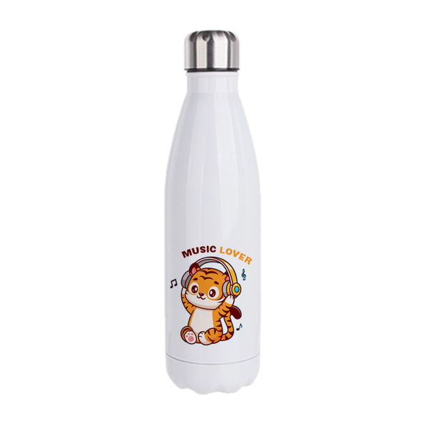 Music Lover: Printed Stainless Steel Bottle | 500ml