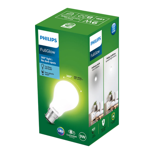 Philips Full Glow LED Bulb B22 Diffused 12W