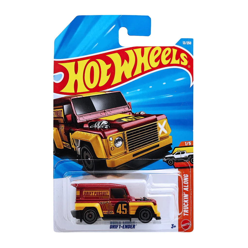 Drift-Ender (Red) – Hot Wheels by Mattel - Imported (B Case)