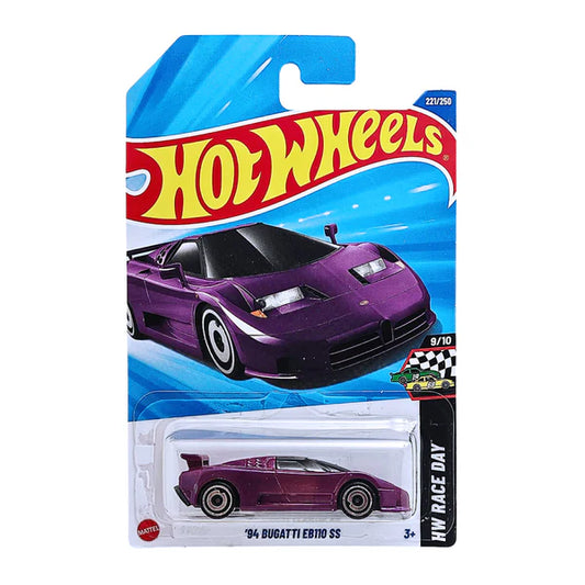 94 Bugatti EB110 SS (Purple) – Hot Wheels 2025 by Mattel
