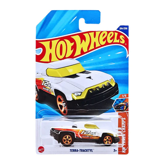 Terra-Tracktyl (White) – Hot Wheels 2025 by Mattel