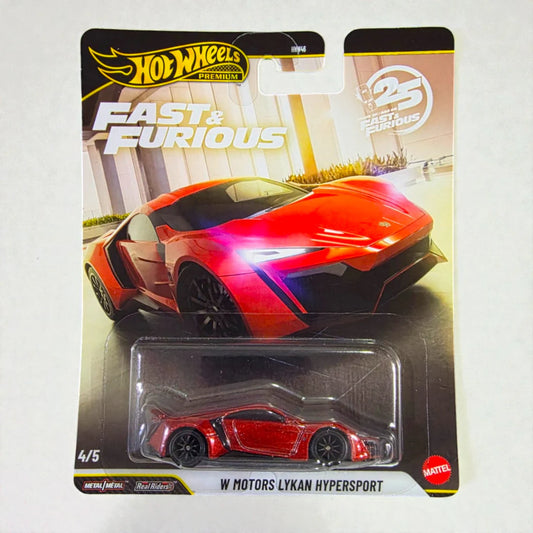 W Motors Lykan Hypersport (Red) – Fast & Furious Premium by Mattel - Imported - Prithvi Enterprises