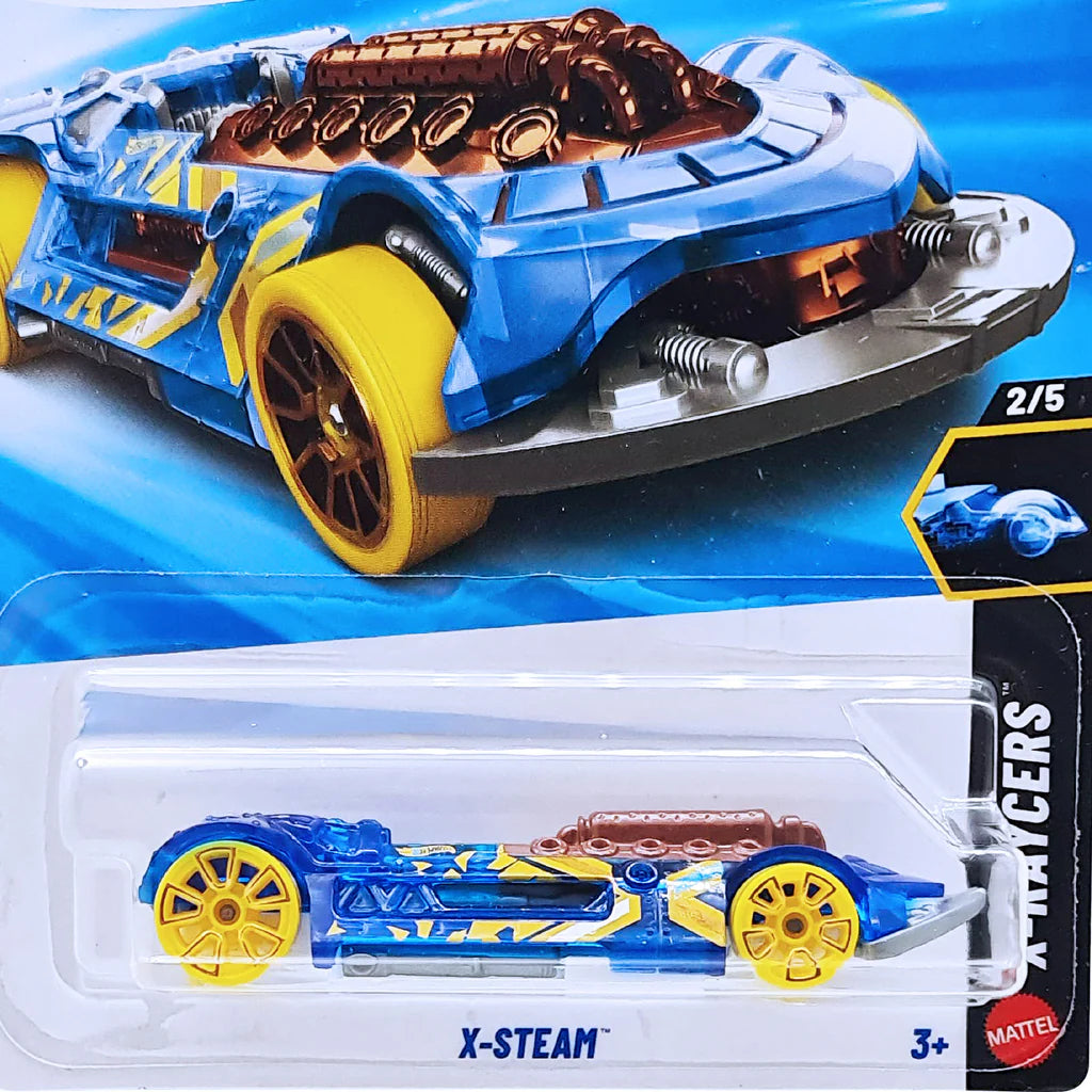 X-Steam (Blue) – Hot Wheels by Mattel - Imported (B Case)