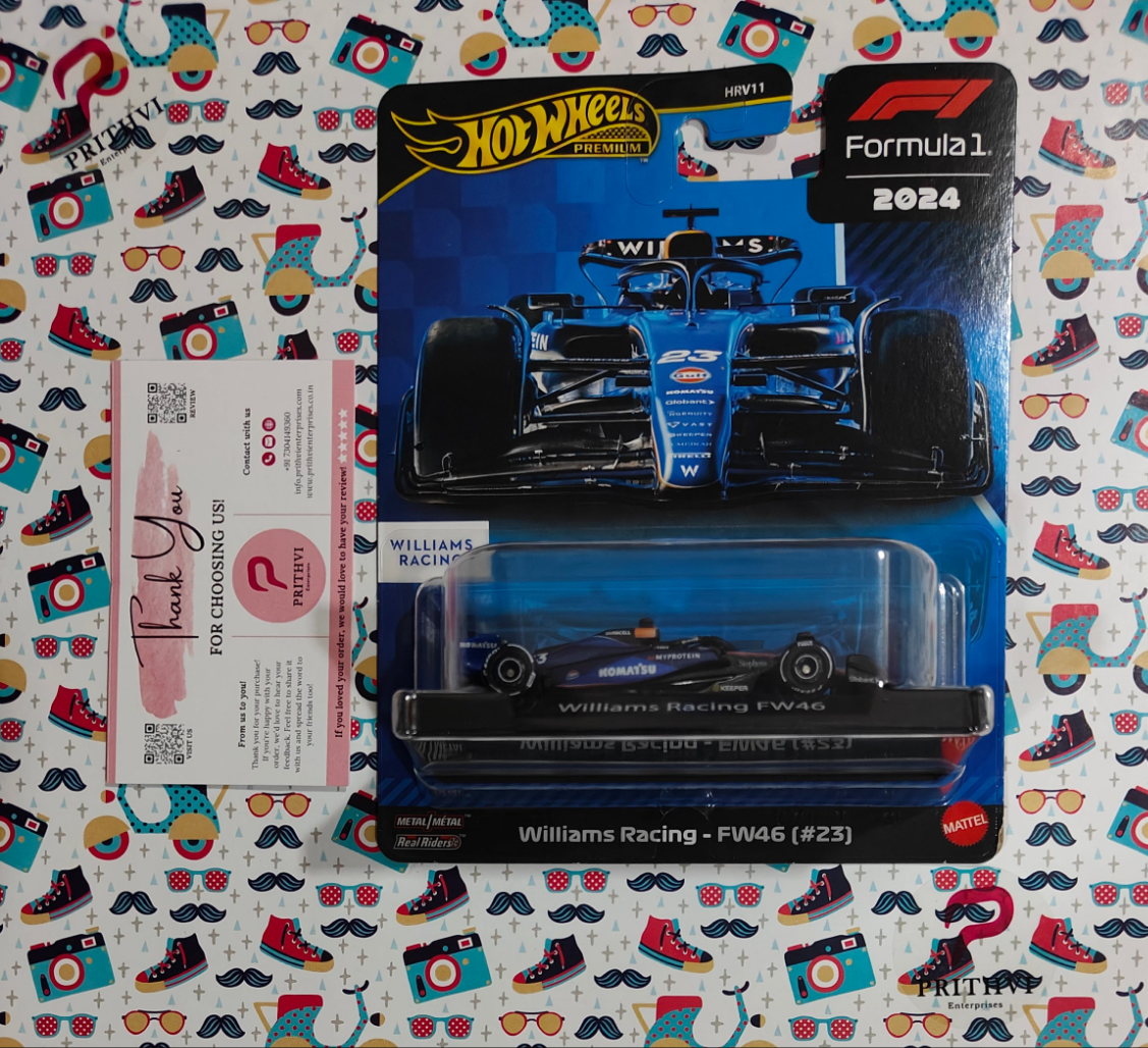 Williams Racing F1 Team – FW46 - #23 (Hot Wheels Premium 2025) by Mattel