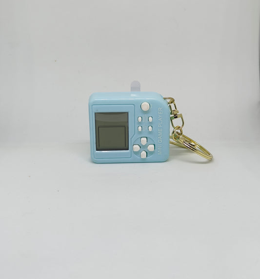 Mini Pocket Game Player Battery Operated Keychain