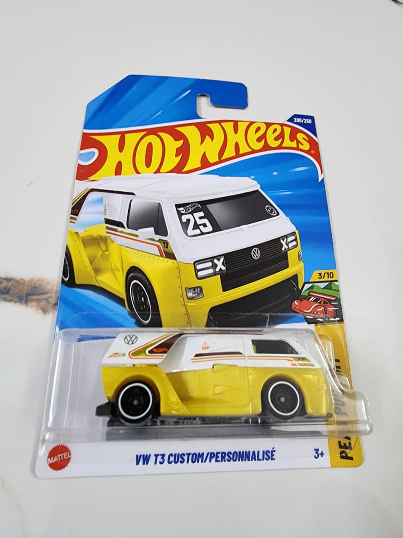 VW T3 Custom (Yellow) – Hot Wheels 2025 by Mattel