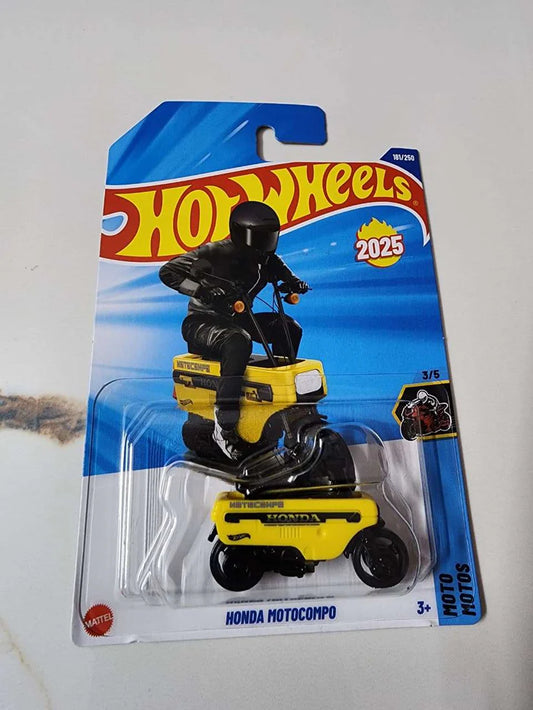 Honda Motocompo (Yellow) – Hot Wheels 2025 by Mattel