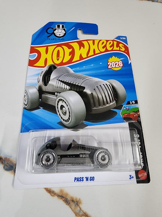Pass N Go (Silver) – Hot Wheels 2025 by Mattel
