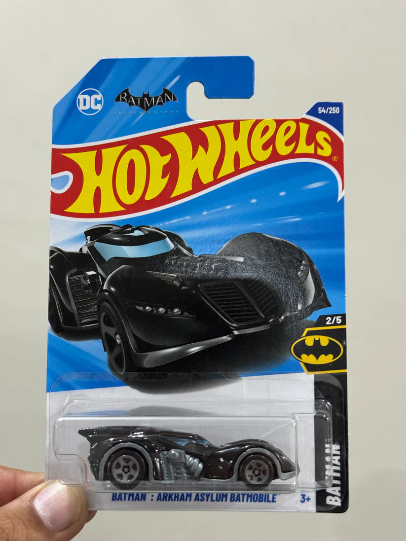 Batman: Arkham Asylum Batmobile (Black) – Hot Wheels 2025 by Mattel