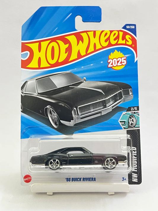 66 Buick Riviera (Black) – Hot Wheels 2025 by Mattel